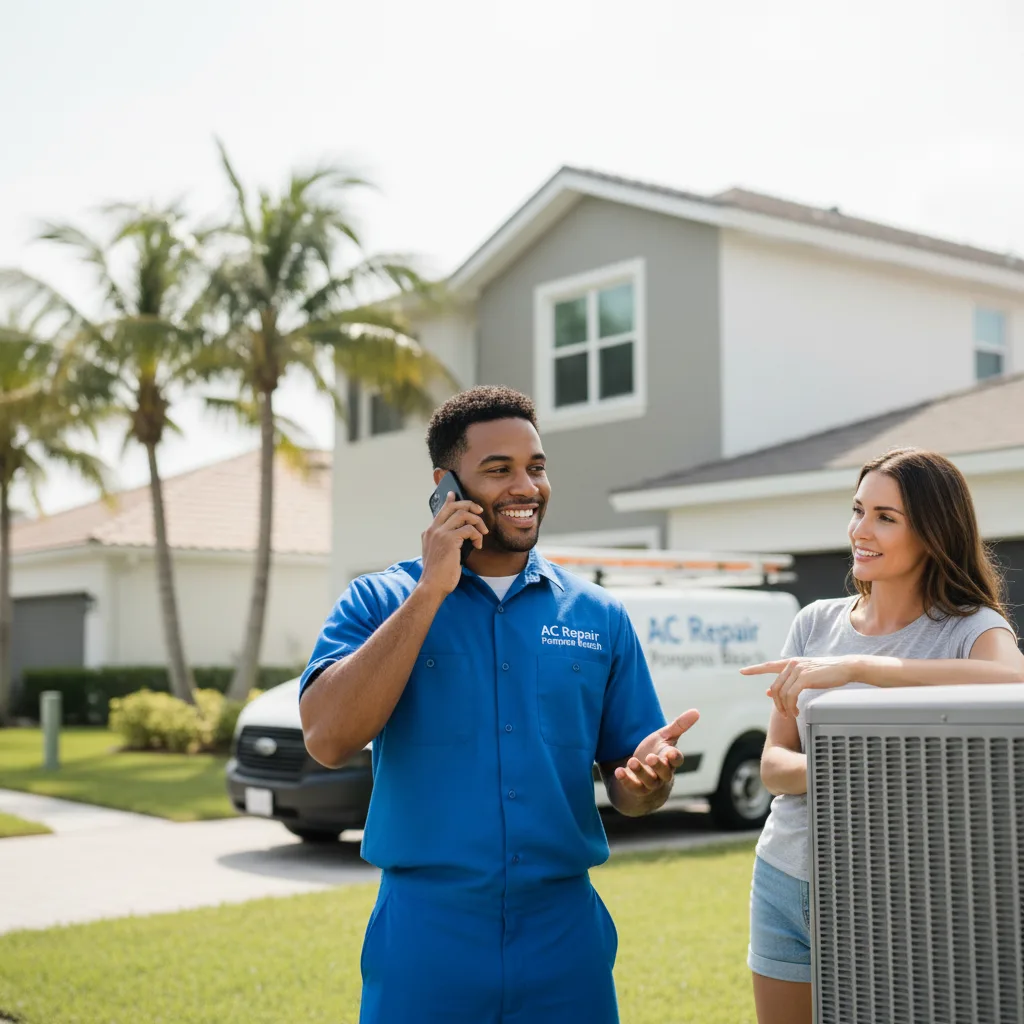 AC Repair Pompano Beach customer support in Saint Bonaventure